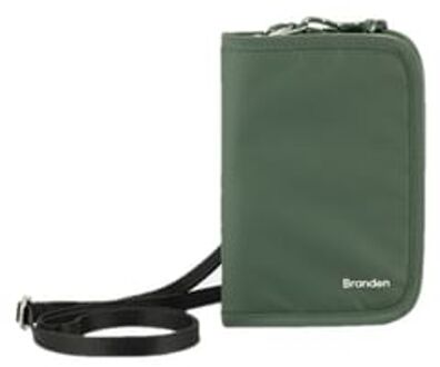 Safe Cross Wallet Bag - 3 Colors Soft Khaki