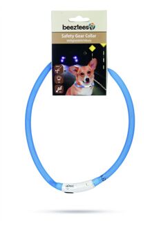 Safety Gear Halsband Dogini Met USB Blauw