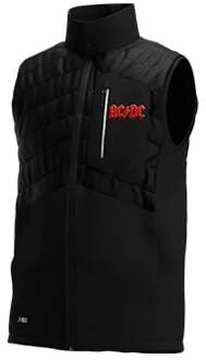 safety jogger ACDC Bodywarmer | Zwart/Rood | Maat L - WI1200L00