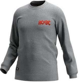 safety jogger ACDC Crewneck Sweater | Lichtgrijs/Rood | Maat XL - WI0816XL0