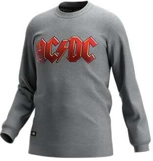 safety jogger ACDC Crewneck X Sweater | Lichtgrijs/Rood | Maat XL - WI0916XL0