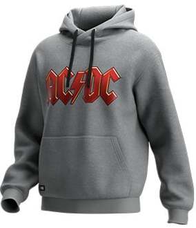 safety jogger ACDC Hoodie X | Lichtgrijs/Rood | Maat L - WI1116L00