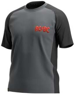 safety jogger ACDC T-Shirt MONO | Grijs/Rood | Maat L - WI0603L00