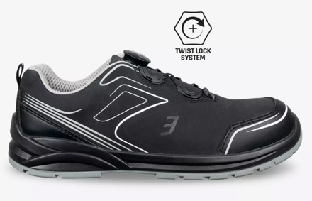 safety jogger Cador Laag TLS S3 | Zwart | Maat 39 - 5401033387758