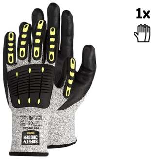 safety jogger Veiligheidshandschoenen met impactbescherming | Grijs | Maat 7 - SW0506007