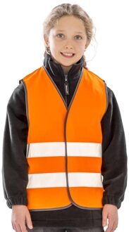 Safety vest Kids - Maat: 4-6 jaar, Kleur: Oranje