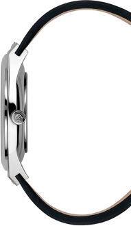 Saffiano herenhorloge Zwart OR71905 - maat