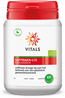 Saffraan-LCS Voedingssupplementen - 60 vegicaps
