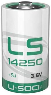 Saft Lithium Batterij Ls14250 1/2aa 3.6v 1200mah - Per 1 Stuks