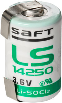 Saft LS14250 met soldeerlippen U-tags