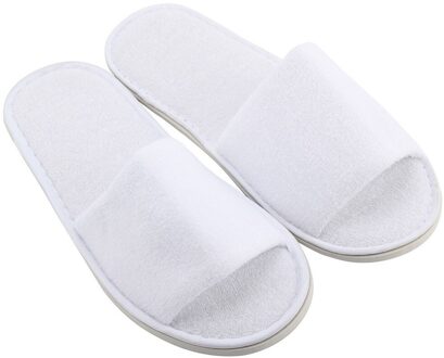 Sagace 5 Pairs Hotel Slippers Vrouwen Mannen Open Teen Badstof Wegwerp Badstof Stijl Slippers Zacht En Handig Slippers