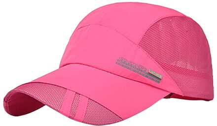 Sagace Cap Baseballfor Womne Mannen Outdoor Mesh Ademend Sport Hat Unisex Mode Suncreen Streetwear Snapback Hip Hop Hoed heet roze