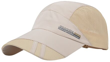 Sagace Cap Baseballfor Womne Mannen Outdoor Mesh Ademend Sport Hat Unisex Mode Suncreen Streetwear Snapback Hip Hop Hoed khaki