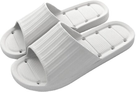 Sagace Mens Slippers Zomer Vrouwen En Mannen Mode Toevallige Koppels Thuis Badkamer Douche Antislip Slippers zwembad Schoenen grijs / 42