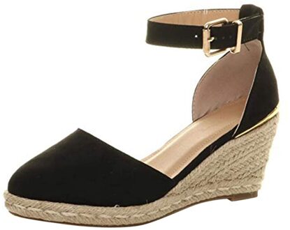 Sagace Zomer Platform Sandalen Mode Vrouwen Sandaal Wiggen Schoenen Casual Vrouw Peep Toe Zwart Platform Sandalen Causale Schoenen 35