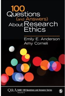 Sage 100 Questions (And Answers) About Research Ethics - Anderson