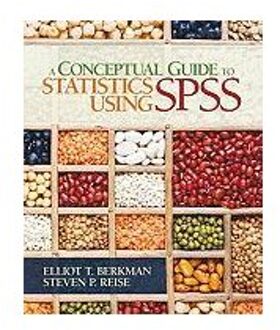 Sage A Conceptual Guide To Statistics Using Spss - Berkman