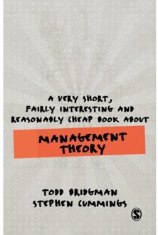 Sage A Very Short, Fairly Interesting And Reasonably Cheap Book About Management Theory - Bridgman, Todd