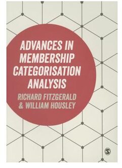 Sage Advances In Membership Categorisation Analysis - Fitzgerald