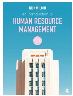 Sage An Introduction To Human Resource Management - Wilton, Nick