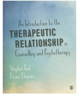 Sage An Introduction to the Therapeutic Relationship in Counselling and Psychotherapy