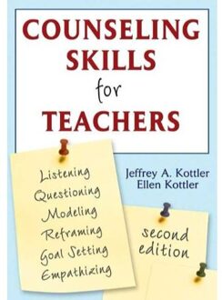 Sage Counseling Skills For Teachers - Kottler, Jeffrey A., Ph.D.
