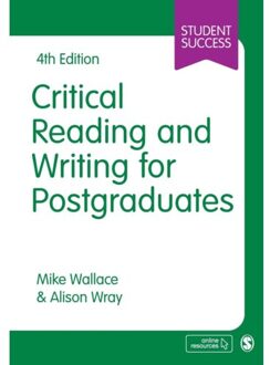 Sage Critical Reading And Writing For Postgraduates - Wallace, Mike