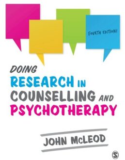 Sage Doing Research In Counselling And Psychotherapy - McLeod, John