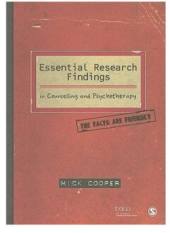 Sage Essential Research Findings in Counselling and Psychotherapy