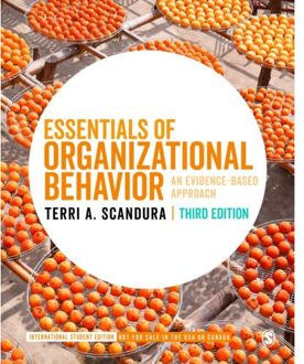 Sage Essentials Of Organizational Behavior - International Student Edition - Scandura