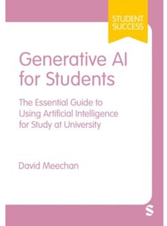 Sage Generative Ai For Students - Student Success - David Meechan