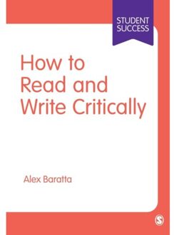 Sage How To Read And Write Critically - Baratta
