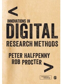 Sage Innovations In Digital Research Methods - Halfpenny