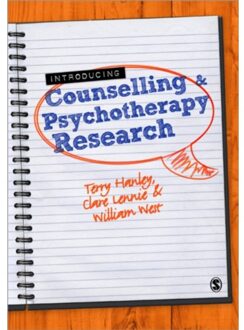 Sage Introducing Counselling And Psychotherapy Research - Hanley