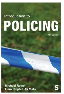 Sage Introduction To Policing - Rowe, Michael