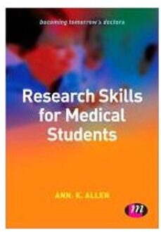 Sage Research Skills For Medical Students - Allen, Ann