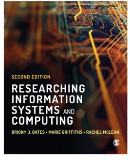 Sage Researching Information Systems And Computing - Oates, Briony J