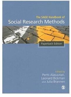 Sage The Sage Handbook Of Social Research Methods - Alasuutari, Peretti