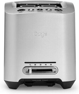 Sage THE SMART TOAST-2 Broodrooster Zilver