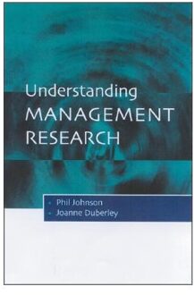 Sage Understanding Management Research