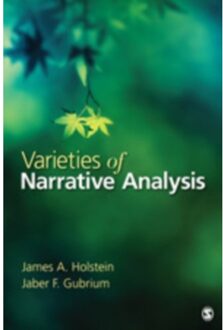 Sage Varieties Of Narrative Analysis - Holstein