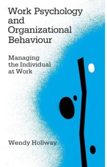 Sage Work Psychology And Organizational Behaviour - Hollway, Wendy