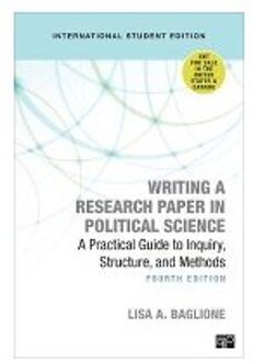 Sage Writing A Research Paper In Political Science - International Student Edition - Baglione