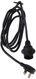 Saigon buiten hanglamp zwart Ø28cm kabel 2,5m