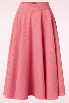 Sailing Breeze swing rok in rood Rood/Wit