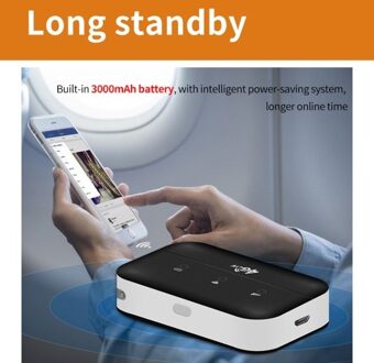 Sailsky XM41 4G LTE Mobile WiFi Portable WiFi Router MiFi with SIM Card Slot LED Indicator Light 3000mAh Battery European Version