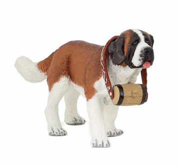 Saint Bernard hond plastic