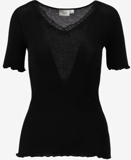 Saint Tropez T-shirt MAYA zwart - XS;S;M;L;XL