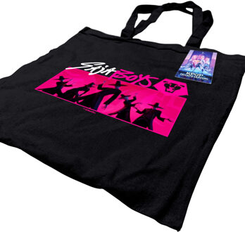 Saja Boys Tote Bag (Zwart/Roze)