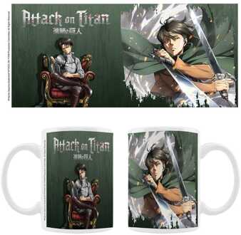Sakami Merchandise Attack on Titan Ceramic Mug Levi